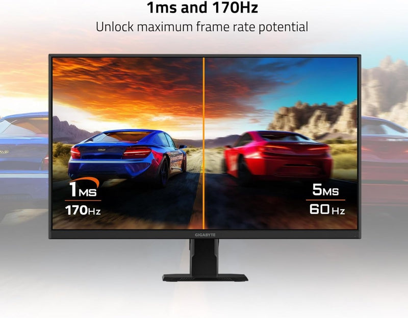 GIGABYTE GS27Q 27" 165Hz IPS FreeSync Gaming Monitor - SWIFT PERIPHERALSGS27Q