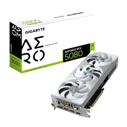 GIGABYTE GV - N5080AERO OC - 16GD GEFORCE RTX 5080 AERO OC 16GB GRAPHIC CARD - SWIFT PERIPHERALS1092664