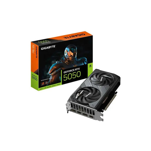 Gigabyte RTX 5050 Windforce OC 8GB GDDR6 Graphics Card - SWIFT PERIPHERALS1095213