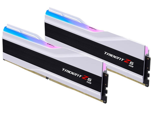 GSKILL MEMORY F5 - 6000J3040G32GX2 - TZ5RW - 64GB (32GBX2) 6000MHZ TRIDENT Z5 DDR5 RGB WHITE CL30 - SWIFT PERIPHERALS1090008