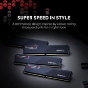 G.SKILL RIPJAWS S5 48GB (1 X 48GB) DDR5 5200 MHZ CL40 F5 - 5200J4040A48GX1 - RS5K - SWIFT PERIPHERALS1088901