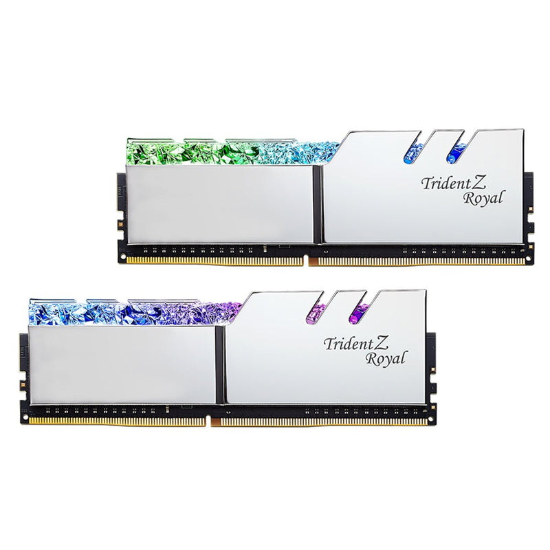 G.SKILL Trident Z Royal RGB 16GB(2x8GB) DDR4 RAM 3200MHz Desktop Memory - SWIFT PERIPHERALSF4-3200C16D-16GTRS