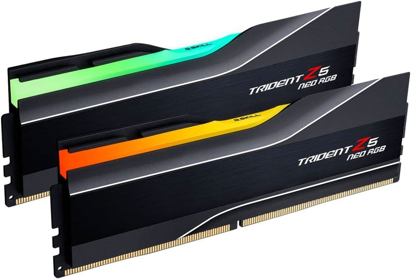 GSKILL TRIDENT Z5 NEO RGB SERIES DDR5 RAM 32GB CL28 (F5 - 6000J2836G16GX2 - TZ5NR) RAM - SWIFT PERIPHERALS1094507