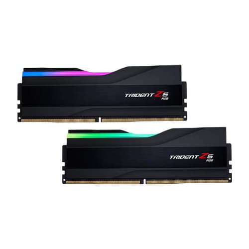 GSKILL TRIDENT Z5 RGB 32GB (2*16GB) DDR5 6000 MHZ CL36 RAM - F5 - 6000J3636F16GX2 - TZ5RK - SWIFT PERIPHERALS1090632