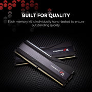 GSKILL TRIDENT Z5 RGB 32GB (2X16GB) DDR5 - 6000 CL30RAM F5 - 6000J3040F16GX2 - TZ5RK (BLACK) - SWIFT PERIPHERALS1090414