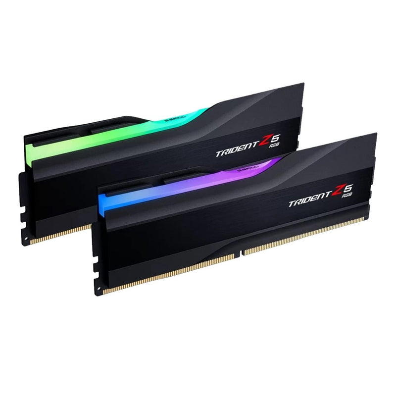 GSKILL TRIDENT Z5 RGB 32GB (2X16GB) DDR5 - 6000 CL30RAM F5 - 6000J3040F16GX2 - TZ5RK (BLACK) - SWIFT PERIPHERALS1090414