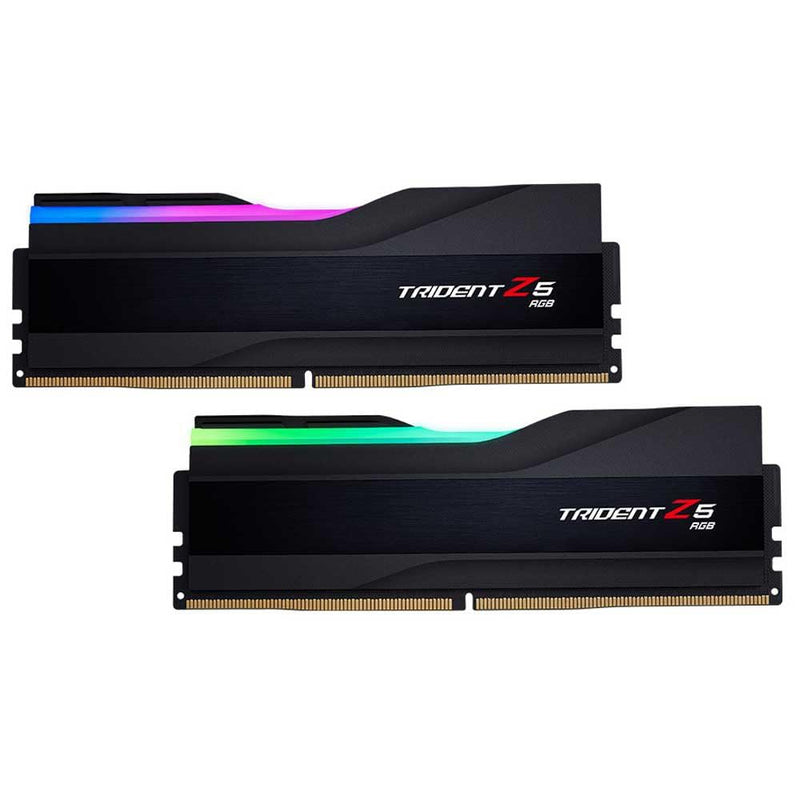 GSKILL TRIDENT Z5 RGB 64GB (2 X 32GB) DDR5 6000 MHZ CL30 - 40 - 40 - 96 RAM - F5 - 6000J3040G32GX2 - TZ5RK - SWIFT PERIPHERALS1090007