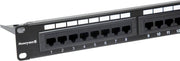 HONEYWELL CAT 6 PATCH PANEL UTP LOADED 24 PORT LAN ADAPTER - SWIFT PERIPHERALS100473