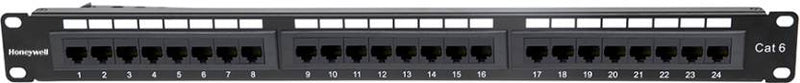 HONEYWELL CAT 6 PATCH PANEL UTP LOADED 24 PORT LAN ADAPTER - SWIFT PERIPHERALS100473