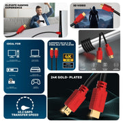 HONEYWELL HDMI 15 MTR WITH ETHERNET - SWIFT PERIPHERALS104139