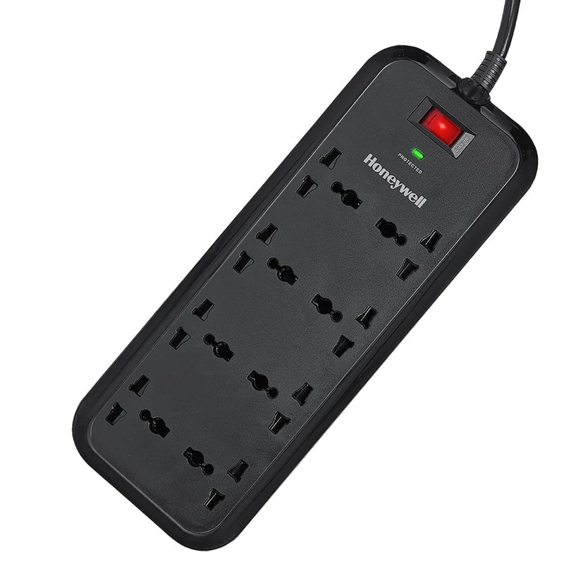 HONEYWELL SURGE PROTECTOR, 8 UNIVERSAL SOCKETS - SWIFT PERIPHERALS101859