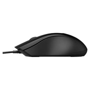 HP 100 Wired Optical Mouse with 1600DPI and Ambidextrous Design - SWIFT PERIPHERALS6VY96AA
