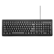 HP 100 Wired USB Desktop Keyboard with Height Adjustment - SWIFT PERIPHERALS2UN30AA