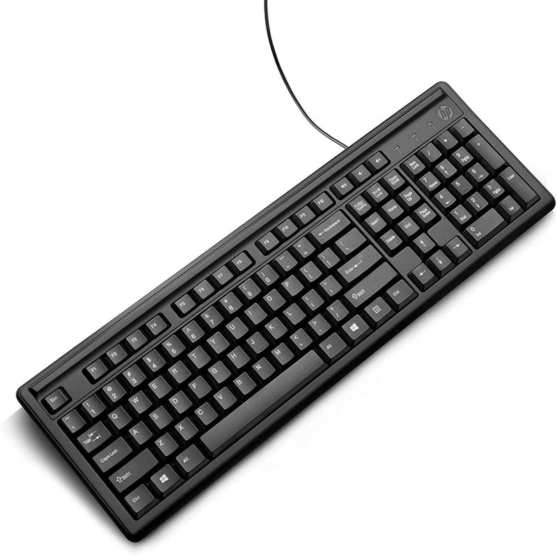 HP 100 WIRED USB KEYBOARD - SWIFT PERIPHERALS104927