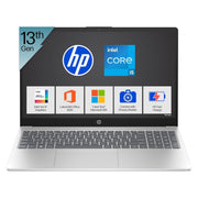 HP 15, 13TH GEN INTEL CORE I5 - 1334U (16GB DDR4, 1TB SSD) FHD, ANTI - GLARE, MICRO - EDGE, 15.6''/39.6CM, WIN11, M365(1YR) OFFICE24, SILVER, 1.59KG, FD0552TU, IRIS XE, FHD CAMERA W/SHUTTER, BACKLIT LAPTOP - SWIFT PERIPHERALS1095023