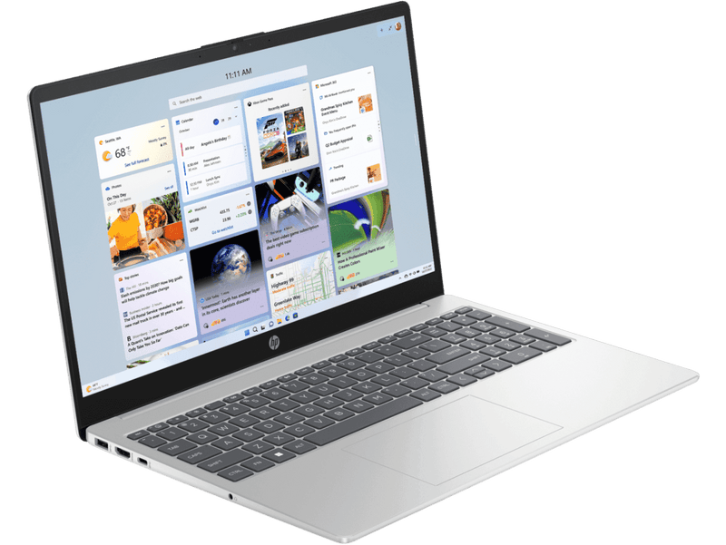 HP 15, AMD RYZEN 3 7320U (8GB DDR4, 512GB SSD) FHD, ANTI - GLARE, MICRO - EDGE, 15.6''/39.6CM, WIN11, M365 BASIC(1YR) OFFICE24, SILVER, 1.59KG, FC0500AU - SWIFT PERIPHERALS1096010