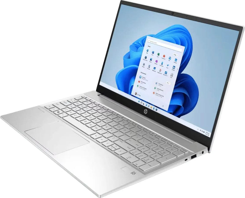 HP 15 EG3027TU [CI5 - 1340P 13TH GEN/16GB/512GB SSD/WIN11 HOME+MSO/15.6 INCH/INTEGRATED GRAPHICS /1 YEAR(S)/SILVER] - SWIFT PERIPHERALS1085866