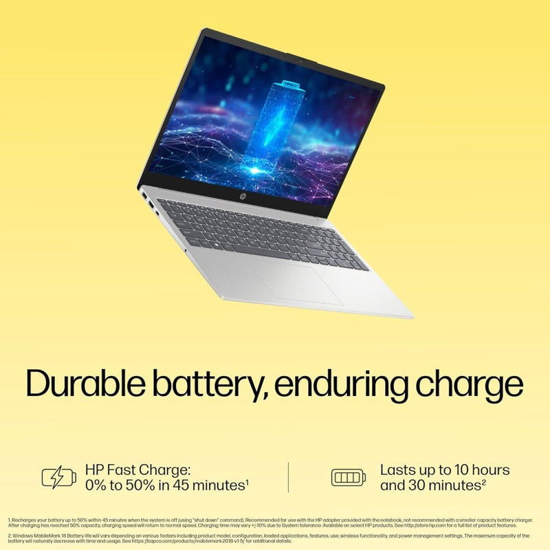 HP 15 FC0156AU [R5 - 7520U RYZEN/16GB/512GB SSD/WIN11 HOME+MSO/15.6 INCH/INTEGRATED GRAPHICS /1 YEAR(S)/SILVER] - SWIFT PERIPHERALS1091009