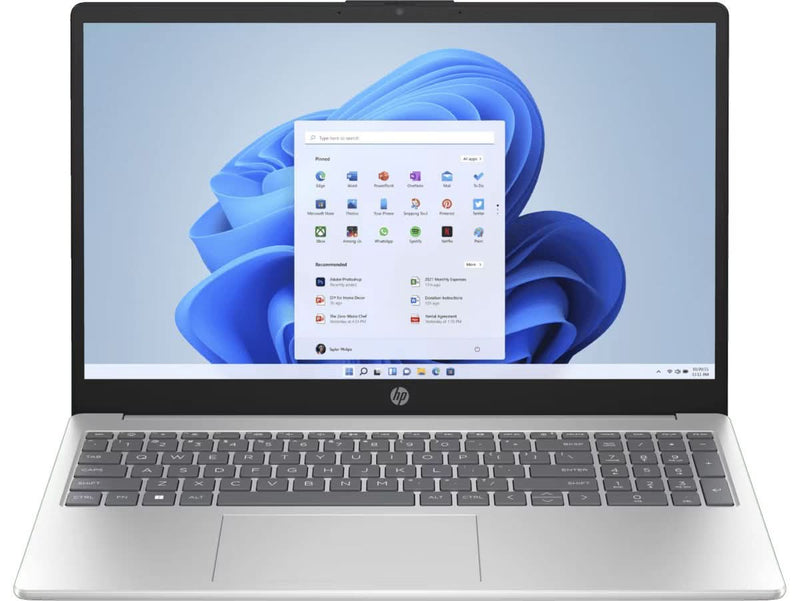 HP 15 - FD0011TU [CI5 - 1335U 13TH GEN/8GB DDR4/512GB SSD/WIN 11 HOME +MSO/15.6 INCH/INTEGRATED GRAPHICS /1 YEAR(S)/SILVER] - SWIFT PERIPHERALS1085024