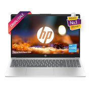 HP 15 FD0061TU [CI3 - 1215U 12TH GEN/8GB/512GB SSD/WIN11 HOME+MSO/15.6 INCH/INTEGRATED GRAPHICS /1 YEAR(S)/SILVER] - SWIFT PERIPHERALS1090550