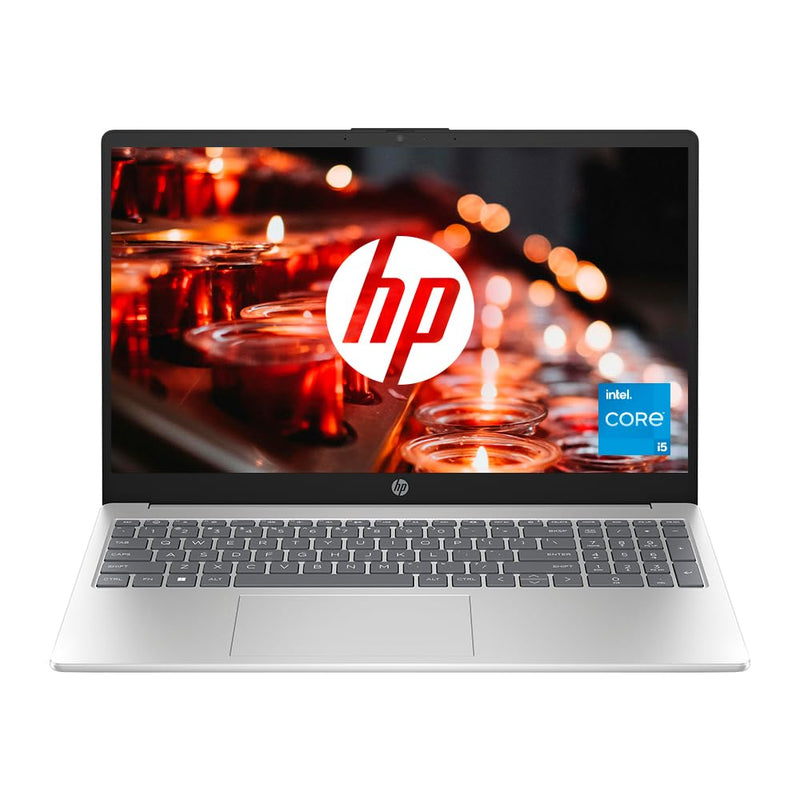 HP 15 FD0070TU [CI5 - 1235U 12TH GEN/8GB/512GB SSD/WIN11 HOME+MSO/15.6 INCH/INTEGRATED GRAPHICS /1 YEAR(S)/SILVER] - SWIFT PERIPHERALS1090551