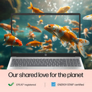 HP 15 FD0111TU [CI5 - 1235U 12TH GEN/16GB/512GB SSD/WIN11 HOME+MSO/15.6 INCH/INTEGRATED GRAPHICS /1 YEAR(S)/SILVER] - SWIFT PERIPHERALS1090638