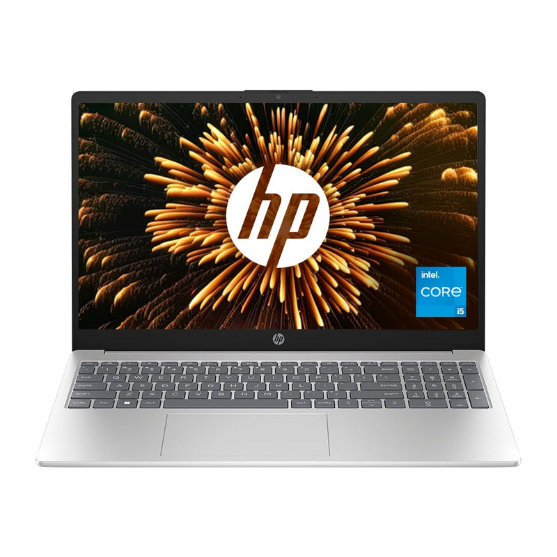 HP 15 FD0111TU [CI5 - 1235U 12TH GEN/16GB/512GB SSD/WIN11 HOME+MSO/15.6 INCH/INTEGRATED GRAPHICS /1 YEAR(S)/SILVER] - SWIFT PERIPHERALS1090638