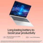 HP 15 FD0220TU [CI5 - 1334U 13TH GEN/8GB/512GB SSD/WIN11 HOME+MSO/15.6 INCH/INTEGRATED GRAPHICS /1 YEAR(S)/SILVER] - SWIFT PERIPHERALS1091043