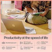 HP 15 FD0221TU [CI5 - 1334U 13TH GEN/16GB/512GB SSD/WIN11 HOME+MSO/15.6 INCH/INTEGRATED GRAPHICS /1 YEAR(S)/SILVER] - SWIFT PERIPHERALS1088567
