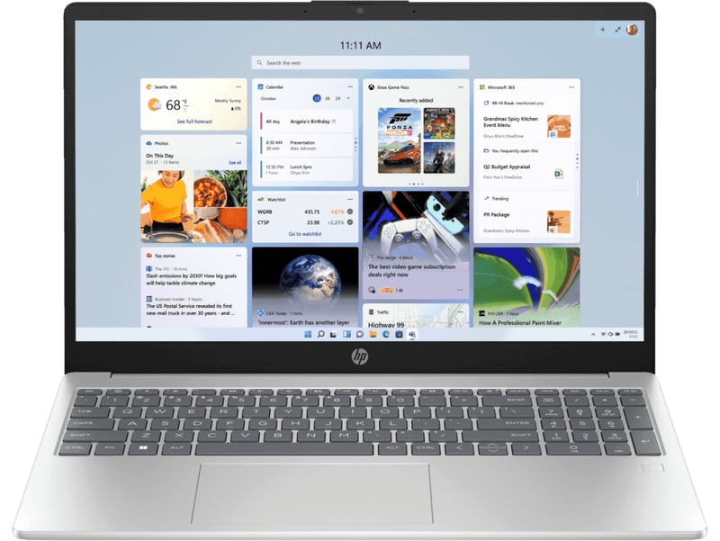 HP 15 FD1099TU [ULTRA5 - 125H 14TH GEN/16GB/512GB SSD/WIN11 HOME+MSO/15.6 INCH/INTEGRATED GRAPHICS /1 YEAR(S)/SILVER] - SWIFT PERIPHERALS1090664