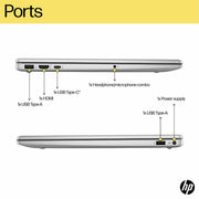 HP 15 FD1444TU [CORE5 - 120U/8GB/512GB SSD/WIN11 HOME+MS24/15.6"/INTEGRATED GRAPHICS/1 YEAR(S)/SILVER] - SWIFT PERIPHERALS1096248