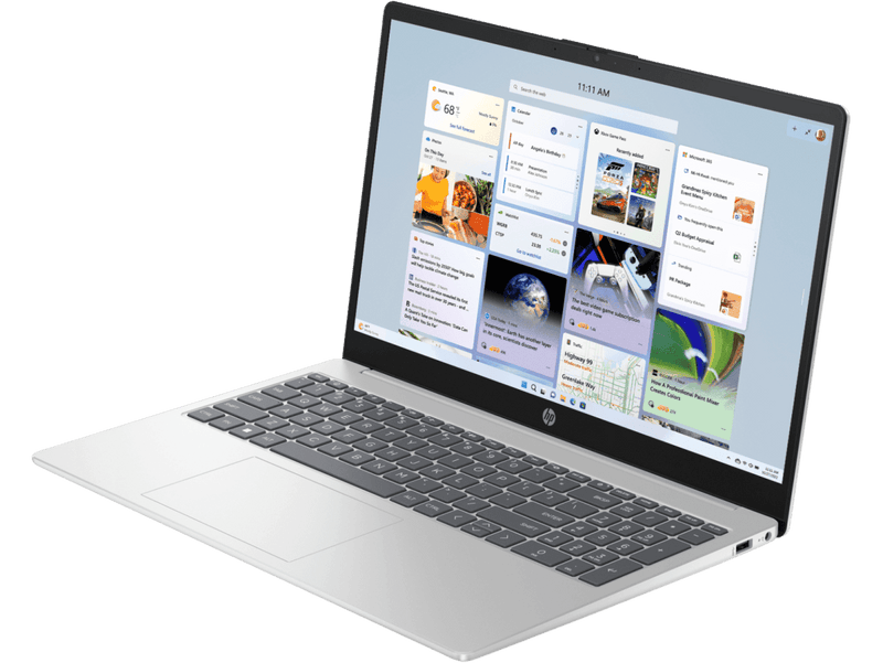 HP 15 FD1444TU [CORE5 - 120U/8GB/512GB SSD/WIN11 HOME+MS24/15.6"/INTEGRATED GRAPHICS/1 YEAR(S)/SILVER] - SWIFT PERIPHERALS1096248