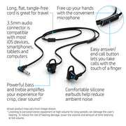HP 150 Earbuds In Ear Wired Headset with in - line Microphone - SWIFT PERIPHERALSX7B04AA