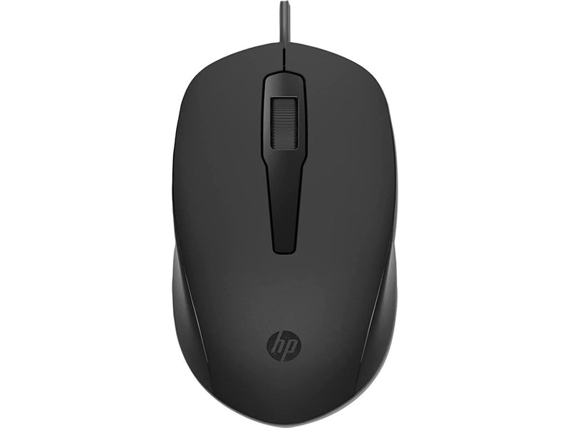 HP 150 WIRED MOUSE WIRED OPTICAL MOUSE (USB 2.0, BLACK) - SWIFT PERIPHERALS104884