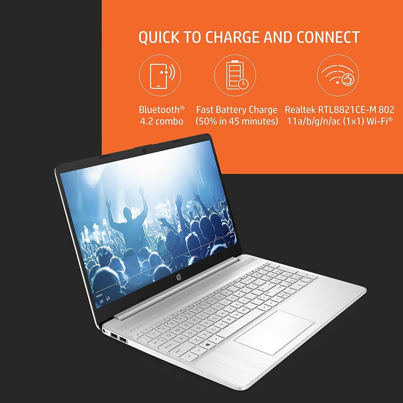 HP 15S - EQ2213AU [R3 - 5300U RYZEN/8GB DDR4/512GB SSD/WIN11 HOME+MSO/15.6 INCH/INTEGRATED GRAPHICS /1 YEAR(S)/SILVER] - SWIFT PERIPHERALS1084689