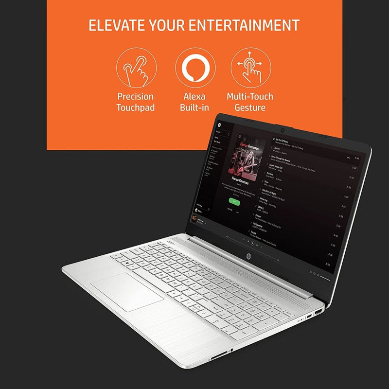 HP 15S - EQ2213AU [R3 - 5300U RYZEN/8GB DDR4/512GB SSD/WIN11 HOME+MSO/15.6 INCH/INTEGRATED GRAPHICS /1 YEAR(S)/SILVER] - SWIFT PERIPHERALS1084689