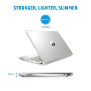 HP 15S - FQ5009TU [CI5 - 1235U 12TH GEN/8GB DDR4/512GB SSD/NO DVD/WIN11 HOME+MSO/15.6 INCH/INTEGRATED GRAPHICS/1 YEAR/SILVER] - SWIFT PERIPHERALS107787