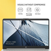 HP 15S - FQ5111TU [CI5 - 1235U 12TH GEN/8GB DDR4/512GB SSD/NO DVD/WIN11 HOME+MSO/15.6 INCH/INTEGRATED GRAPHICS/1 YEAR/SILVER] - SWIFT PERIPHERALS1082333