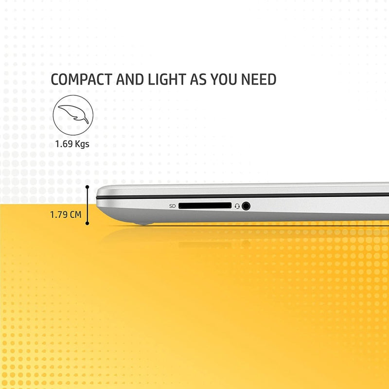 HP 15S - FQ5112TU [CI5 - 1235U 12TH GEN/16GB DDR4/512GB SSD/NO DVD/WIN11 HOME+MSO/15.6 INCH/INTEGRATED GRAPHICS/1 YEAR/SILVER] - SWIFT PERIPHERALS1081963