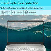 HP 15S - FQ5185TU [CI3 - 1215U 12TH GEN/8GB/512GB SSD/WIN11 HOME+MSO/15.6 INCH/INTEGRATED GRAPHICS /1 YEAR(S)/SILVER] - SWIFT PERIPHERALS1086578