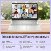 HP 15S - FQ5327TU [CI3 - 1215U 12TH GEN/8GB/512GB SSD/WIN11 HOME+MSO/15.6 INCH/INTEGRATED GRAPHICS /1 YEAR(S)/SILVER] - SWIFT PERIPHERALS1088566