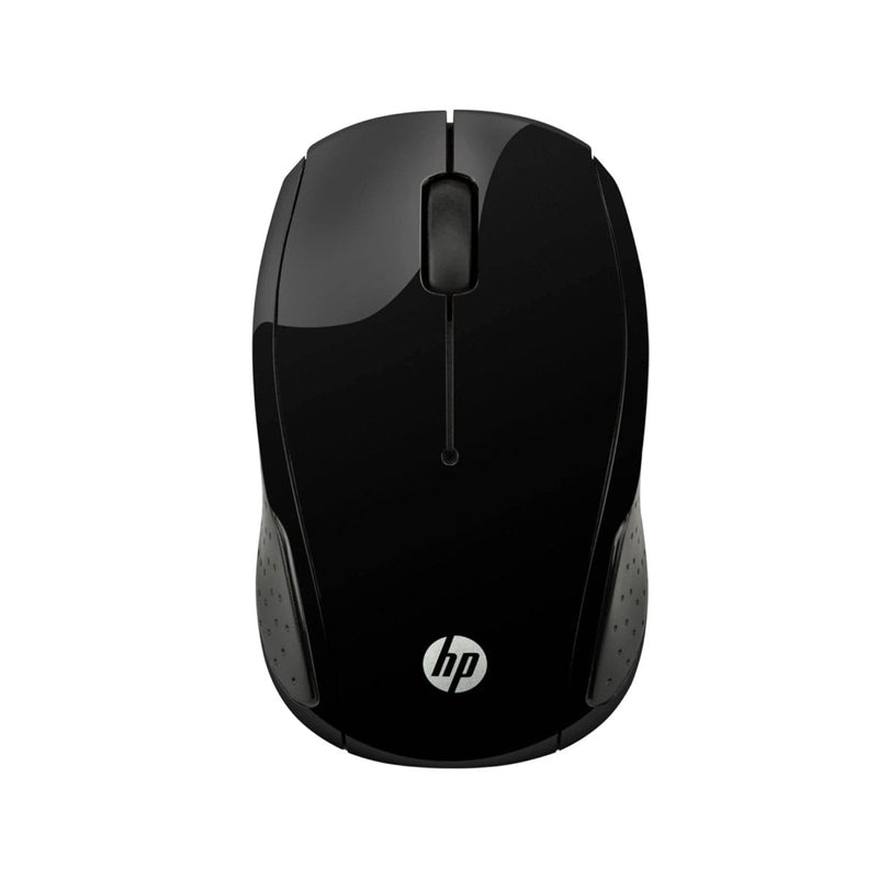 HP 200 Wireless Ambidextrous Design 2.4 GHz Optical Sensor Mouse - Black - SWIFT PERIPHERALSX6W31PT