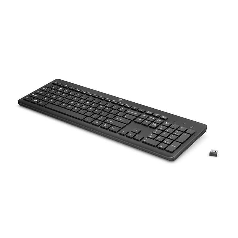 HP 230 Wireless Keyboard with 2.4GHz Wireless Connectivity and 12 Function Keys - SWIFT PERIPHERALS3L1E7AA