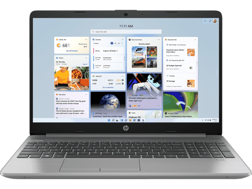 HP 255 G9 [R5 - 5625U RYZEN/8GB/512GB SSD/DOS/15.6 INCH/INTEGRATED GRAPHICS /1 YEAR(S)/SILVER] - SWIFT PERIPHERALS1091140