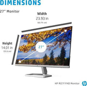 HP 27 INCH M27F FHD IPS MONITOR - SWIFT PERIPHERALS104205