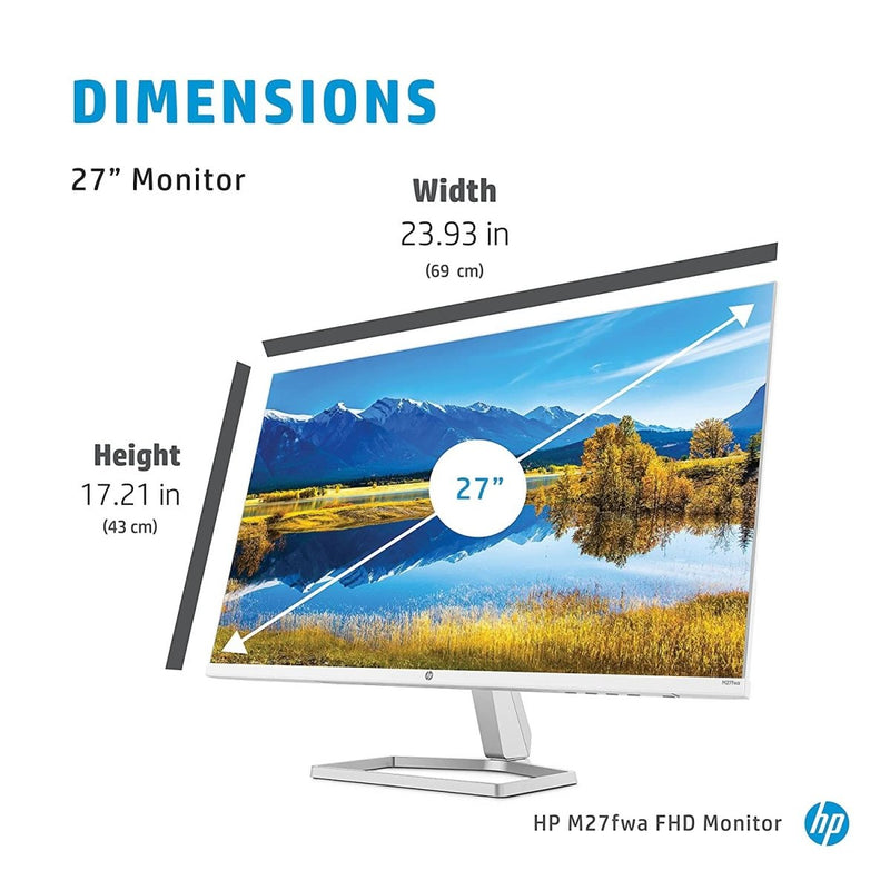 HP 27 INCH M27FWA FHD IPS MONITOR - SWIFT PERIPHERALS104910