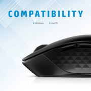 HP 430 Multi - Device Wireless Mouse with 4000 DPI and Multi Surface Tracking - SWIFT PERIPHERALS3B4Q2AA