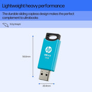 HP 712W 32GB USB 3.2 Flash Drive - Blue - SWIFT PERIPHERALS7Z376AA