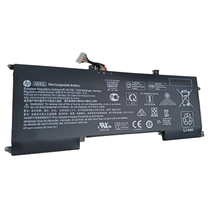 HP AB06XL Original OEM 53.61Whr 6962mAh 7.7V Laptop Battery - SWIFT PERIPHERALSAB06XL-OEM