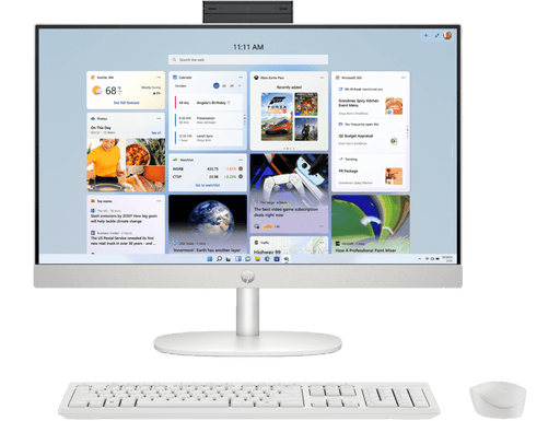 HP AIO 24 - CR0477IN (I5 - 1334U/8/512GB/24/W11 MS24/SHELL WHITE) - SWIFT PERIPHERALS1093040